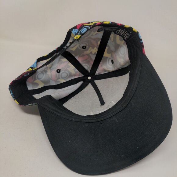 JL Snapback Hat Multicolor One Size Adjustable Embroidered Justice League - Picture 6 of 8